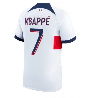 Paris Saint-Germain Kylian Mbappe #7 Bortatröja 2023-24 Kortärmad